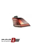 خطر عقب چپ روی گلگیر فولکس واگن تیگوان